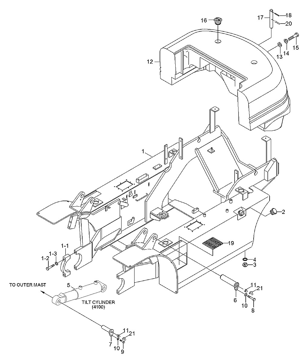 F13102350H Empilhadeira Hyundai HDF35-45A-II