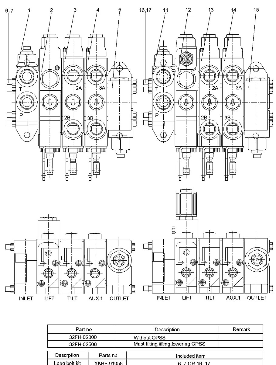 32FH-02300 Empilhadeira Hyundai 22-25-30-32B-7