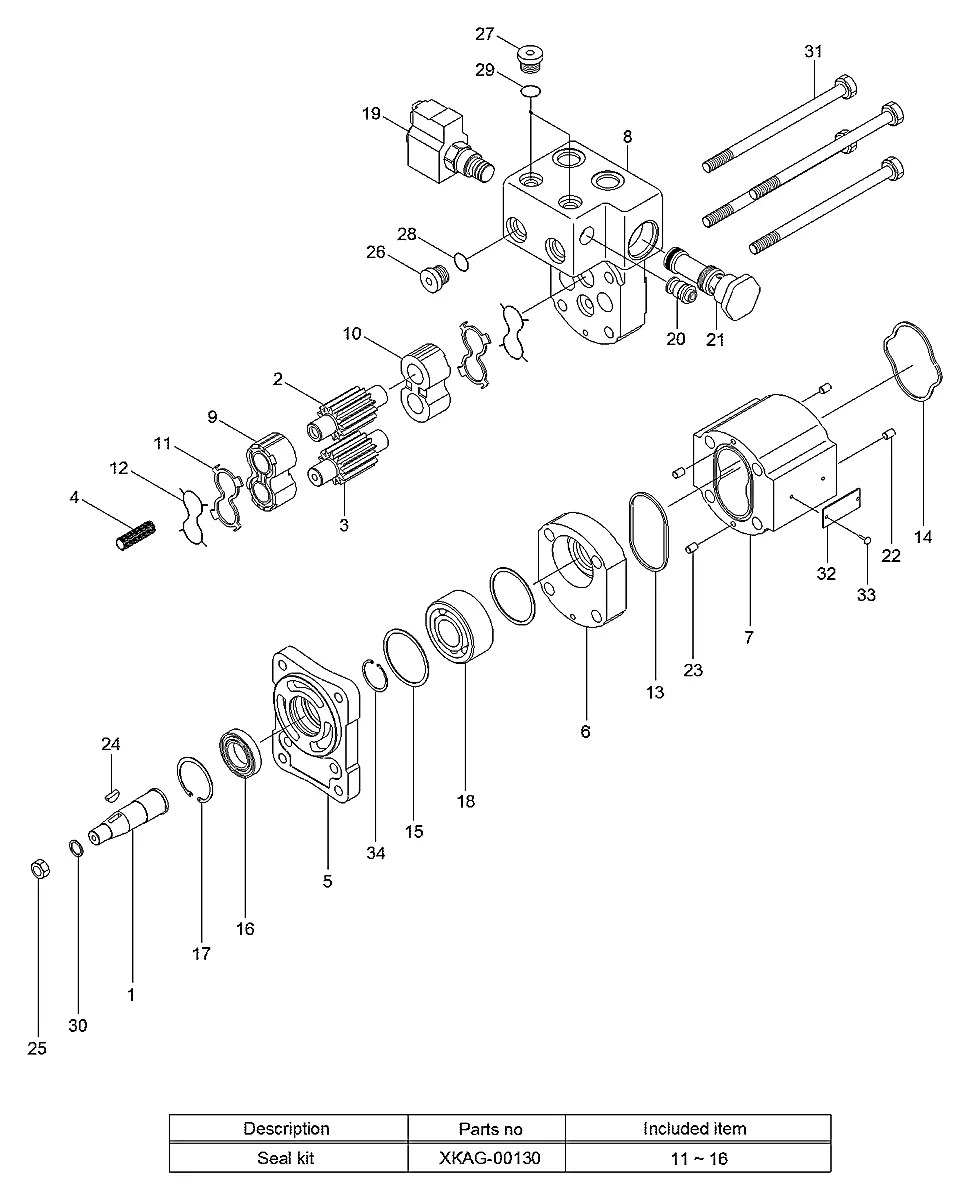 XKAG-00140 Escavadeira de esteiras Hyundai R300LC-9A