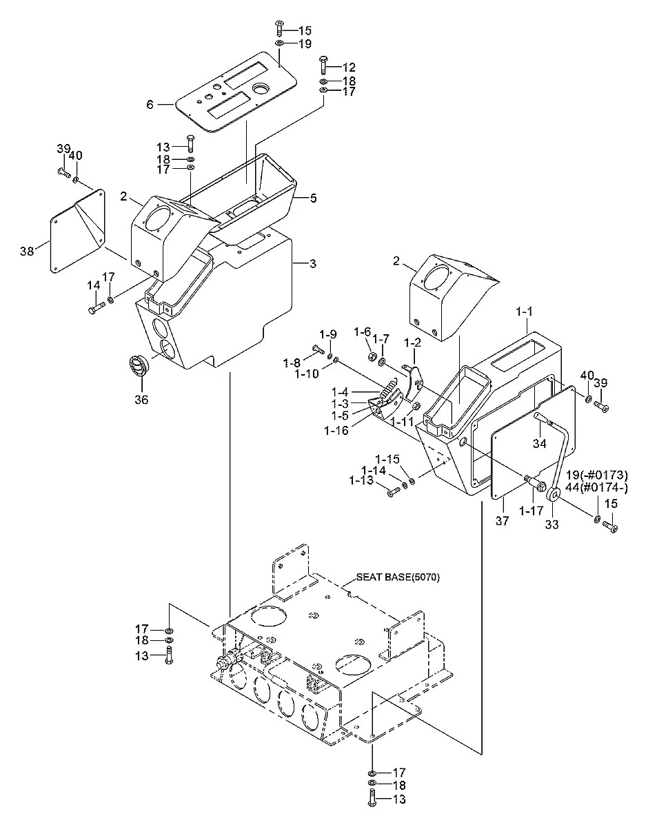 71EK-25090 Escavadeira de rodas Hyundai R170W-3