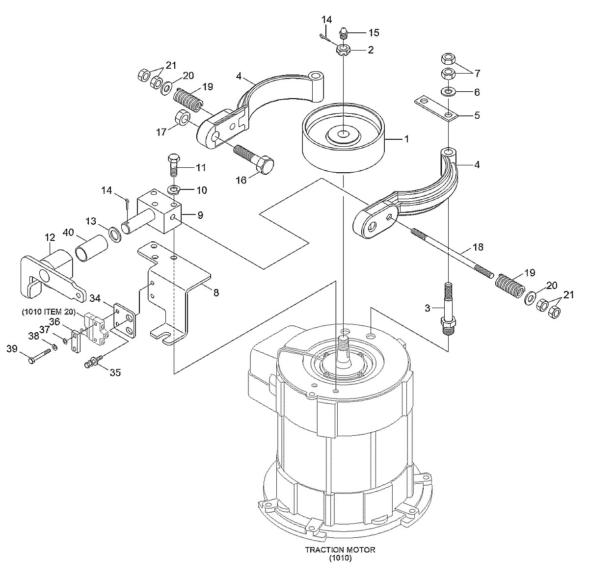 S403-10100B Empilhadeira Hyundai 15BR-9E
