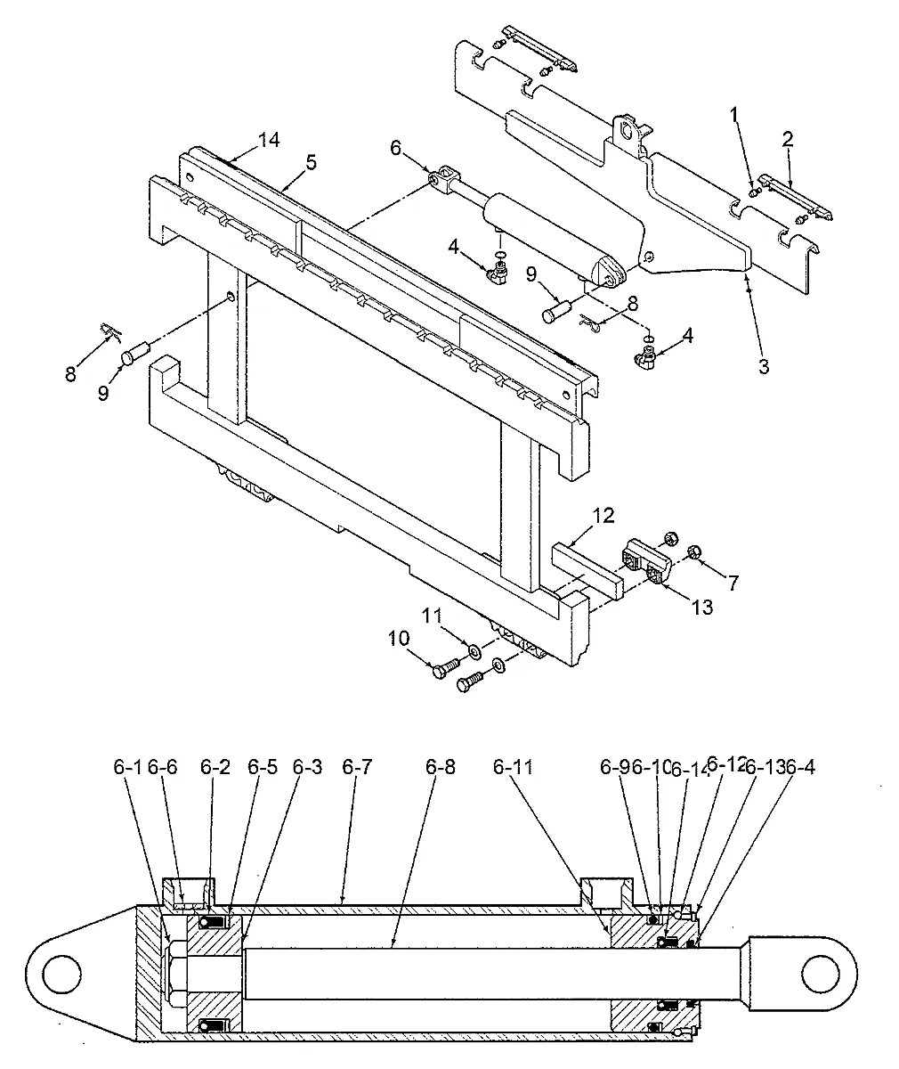 F14560010 Empilhadeira Hyundai HDF50-70-III