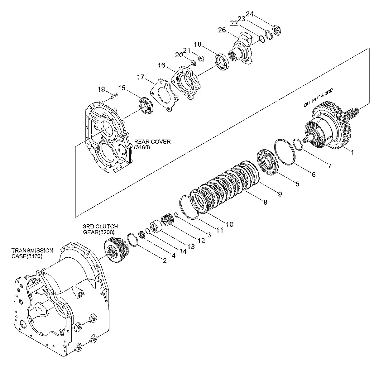 60K40112 Trator de esteira Hyundai H80-LGP