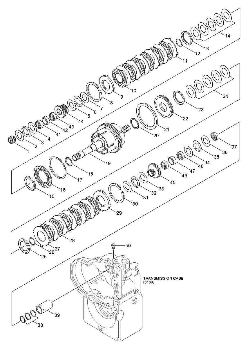 245268 Trator de esteira Hyundai H70-LGP