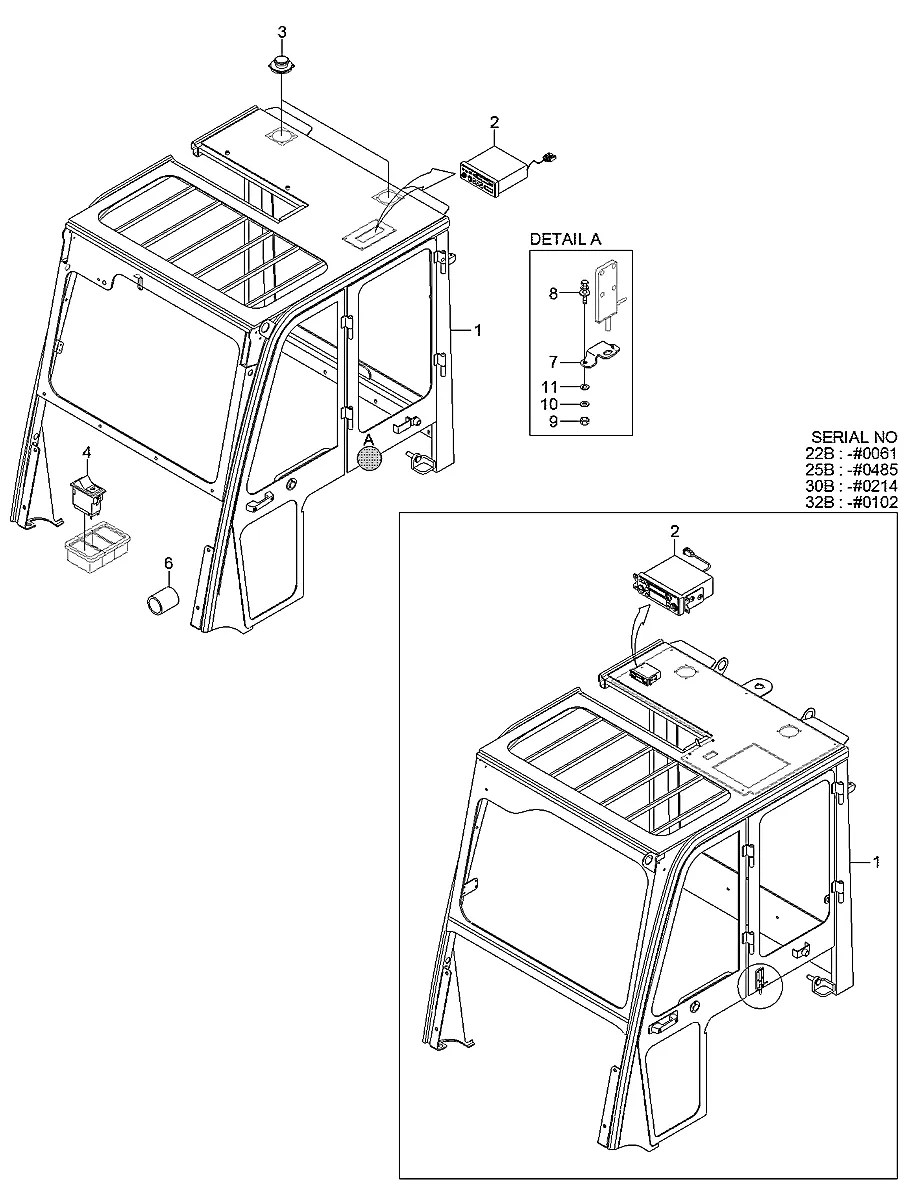 71FH-50041 Empilhadeira Hyundai 22-25-30-32B-7