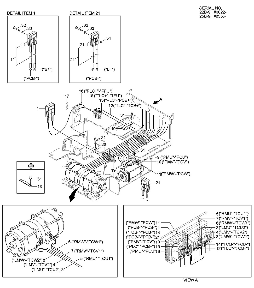 21B1-96251 Empilhadeira Hyundai 22B-9