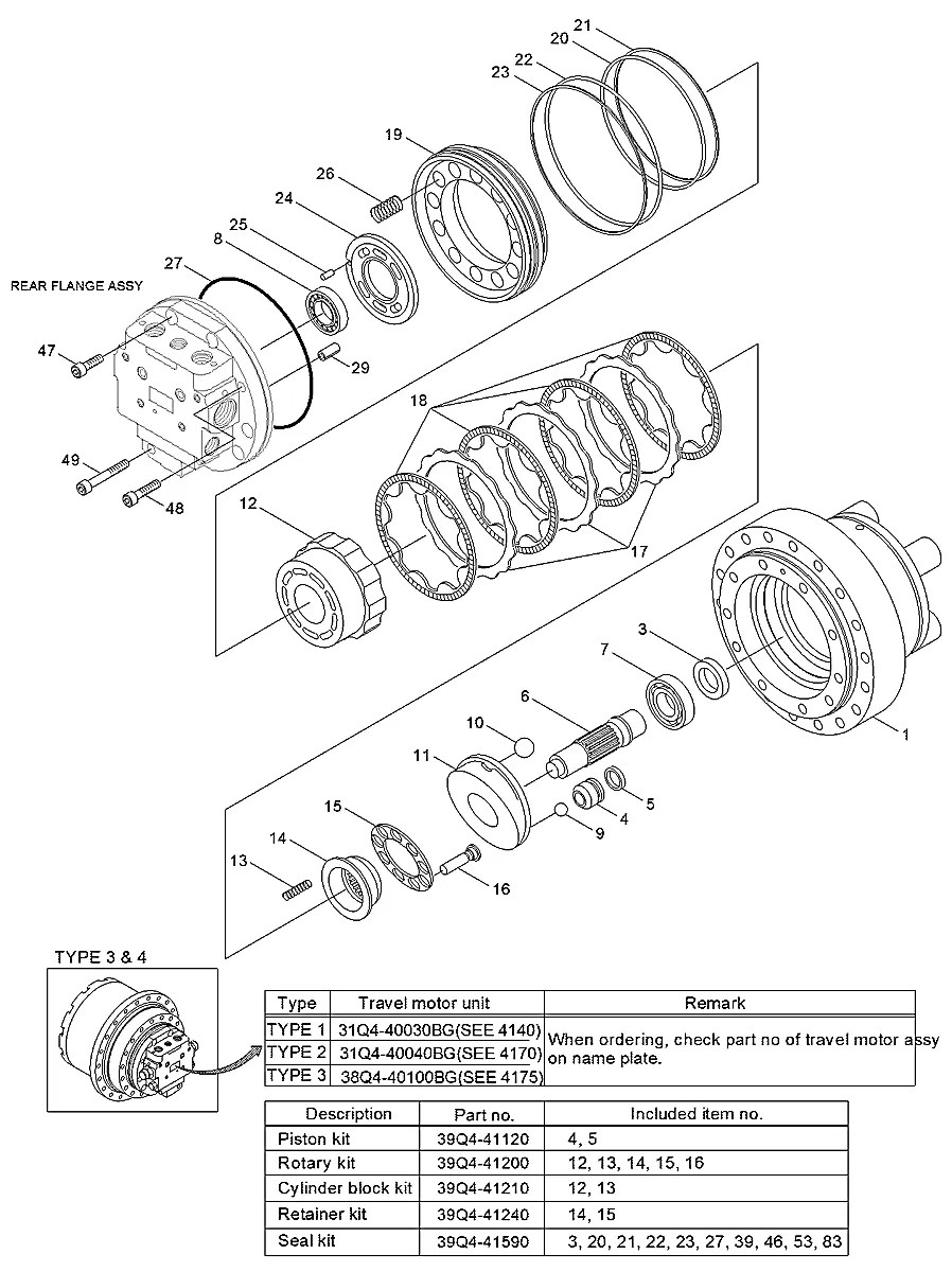 38Q4-40100BG Escavadeira de esteiras Hyundai R140LC-9V
