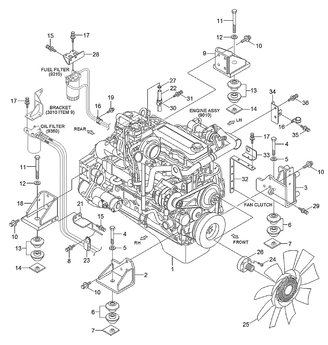 11K6-00070 Escavadeira de esteiras Hyundai HX220 L