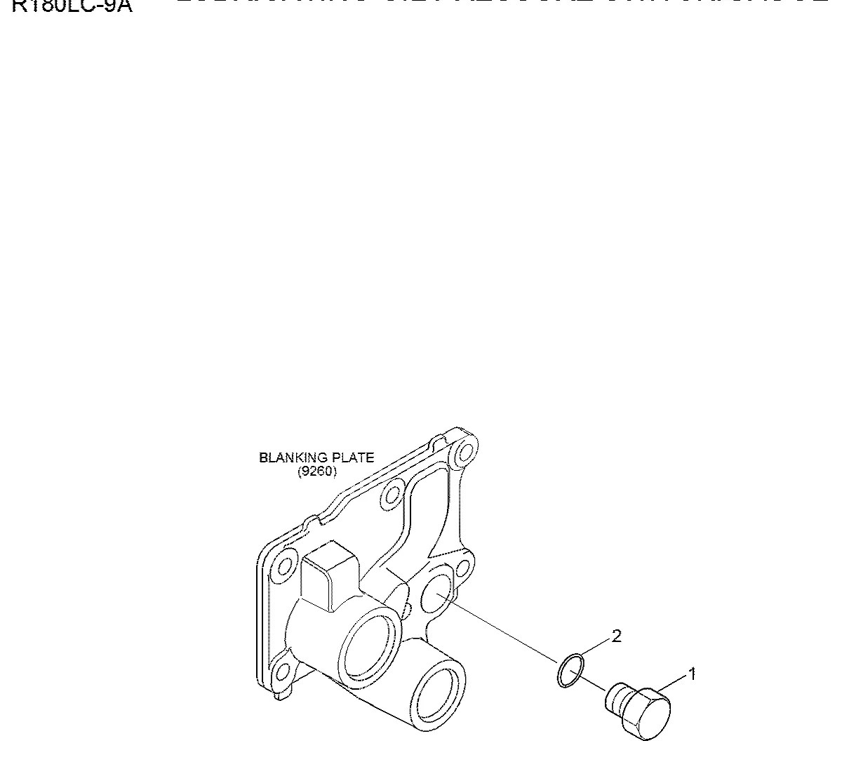 ZUAC-00177 Escavadeira de esteiras Hyundai R180LC-9A