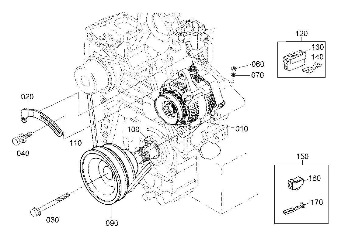 01127-50830 Mini carregadeira Hyundai HSL650-7