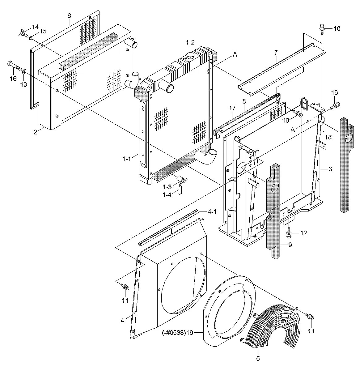 11N6-44211 Escavadeira de rodas Hyundai R200W-7