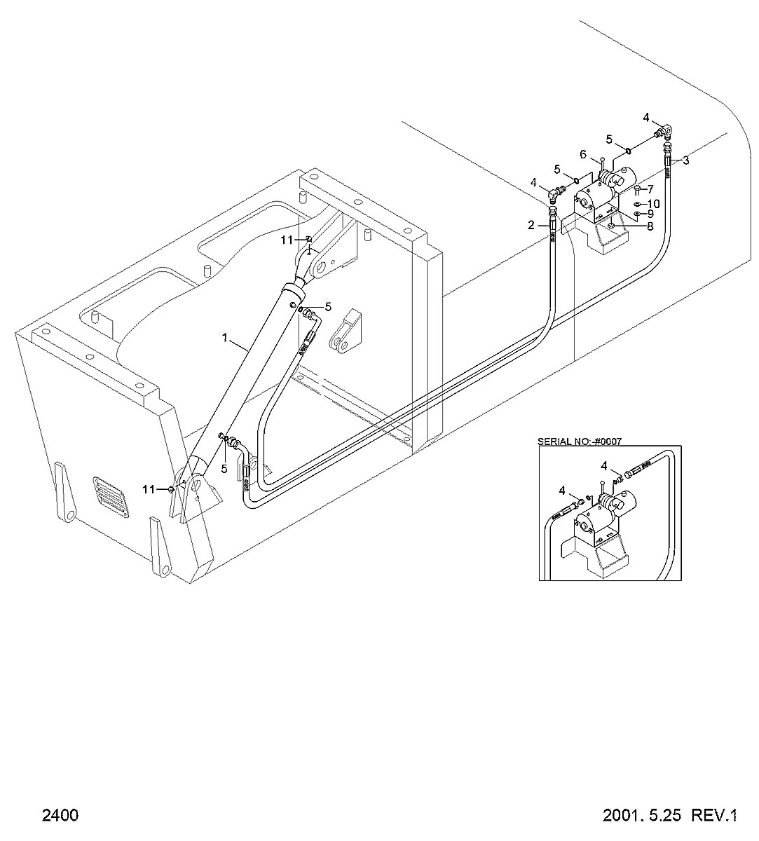P930-064076 Equipamento florestal Hyundai 42HDLL