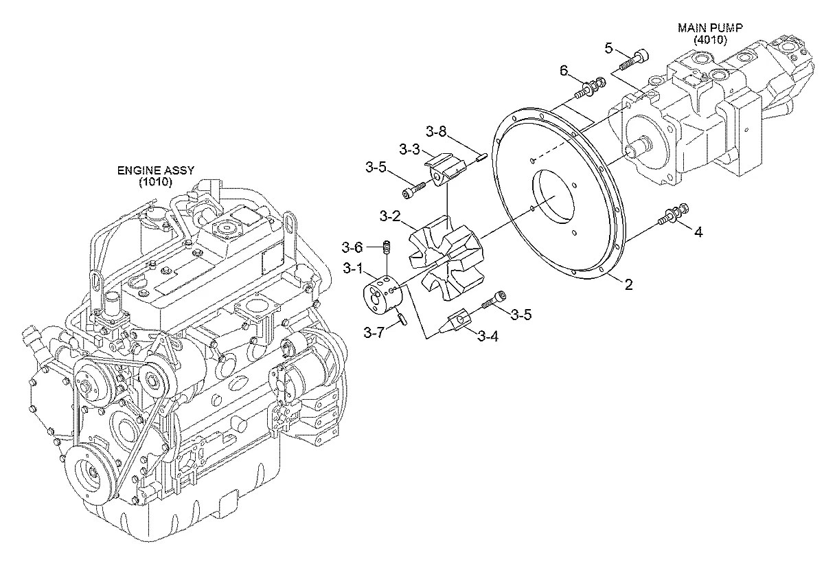 11N1-10030 Escavadeira de esteiras Hyundai R80CR-9