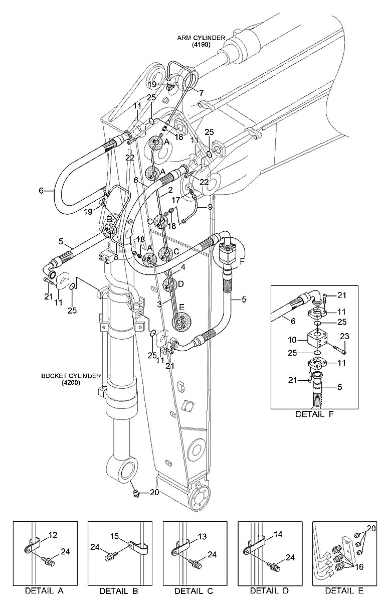 P705-207437 Escavadeira de esteiras Hyundai R380LC-9SH