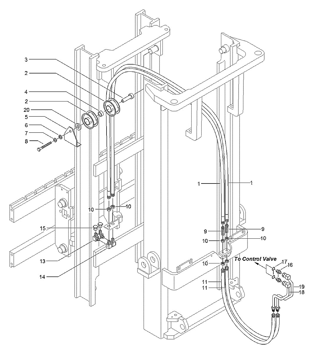 F11641071 Empilhadeira Hyundai HDF15