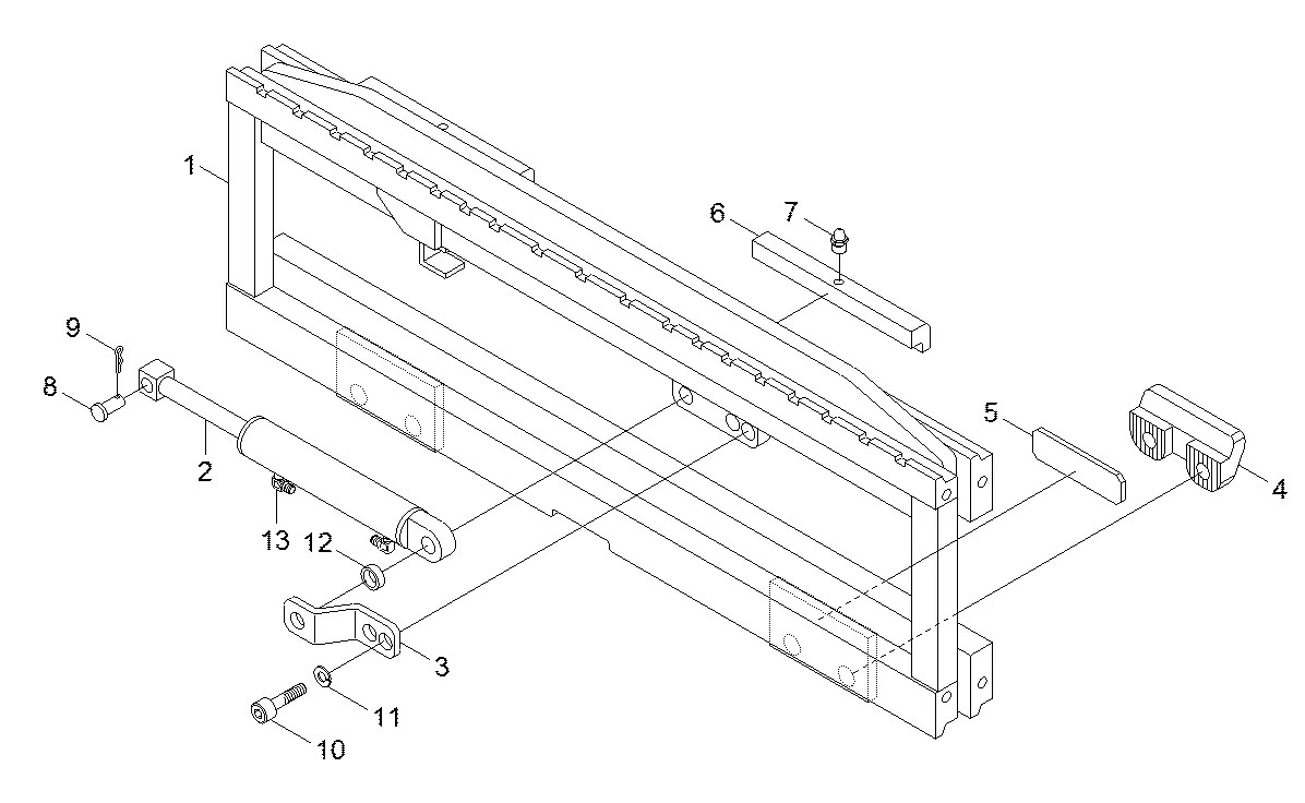 SS2-106-A110 Empilhadeira Hyundai 45L-7A