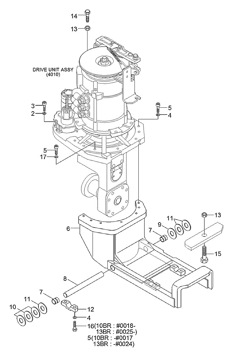 81FP-35010 Empilhadeira Hyundai 10-13BR-7