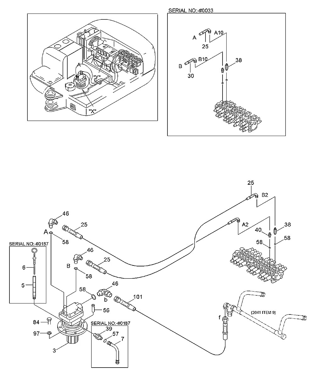 P010-106063 Escavadeira de rodas Hyundai R55W-3