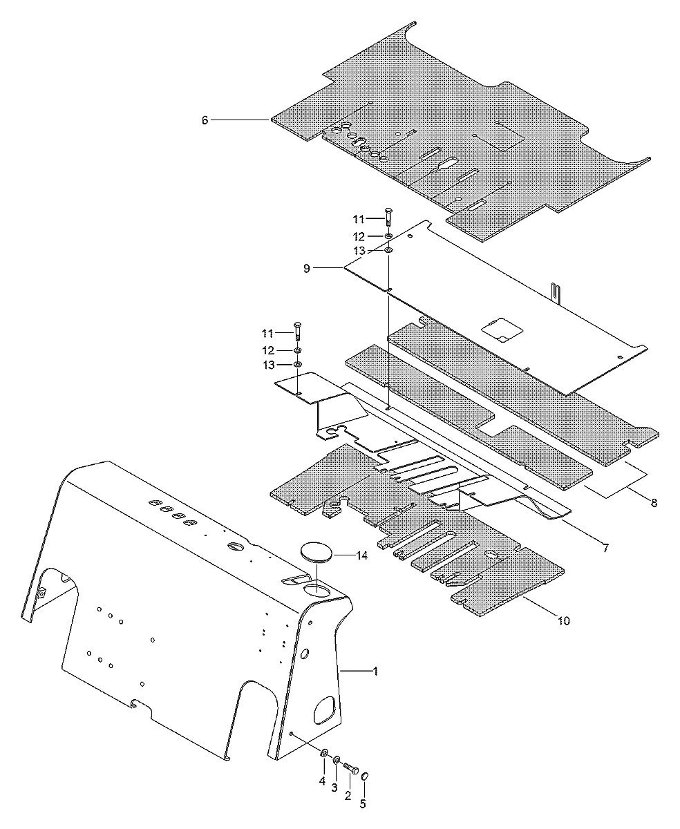 F15110051 Empilhadeira Hyundai HDF70A