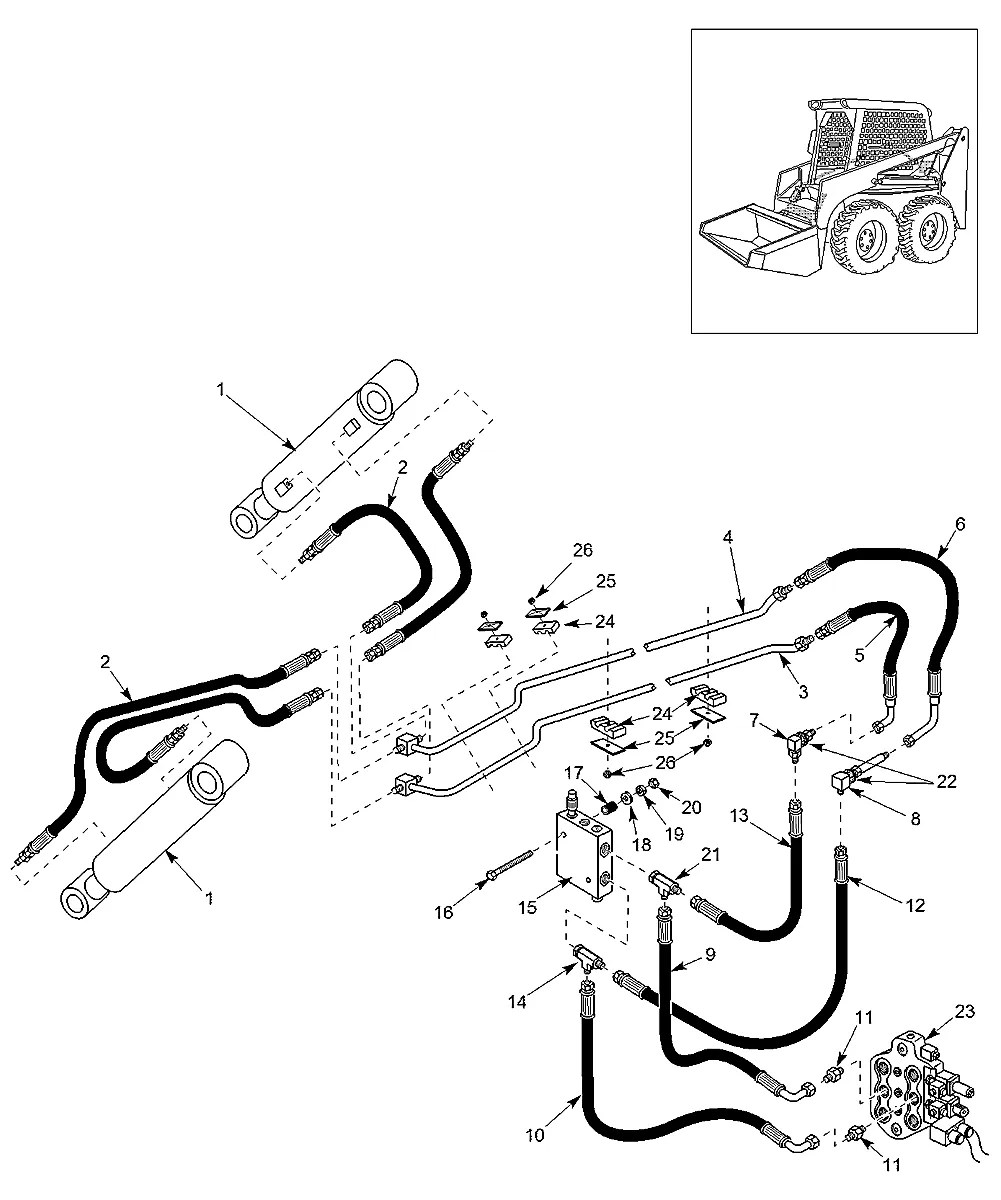 YCAC-02187 Mini carregadeira Hyundai HSL1200T