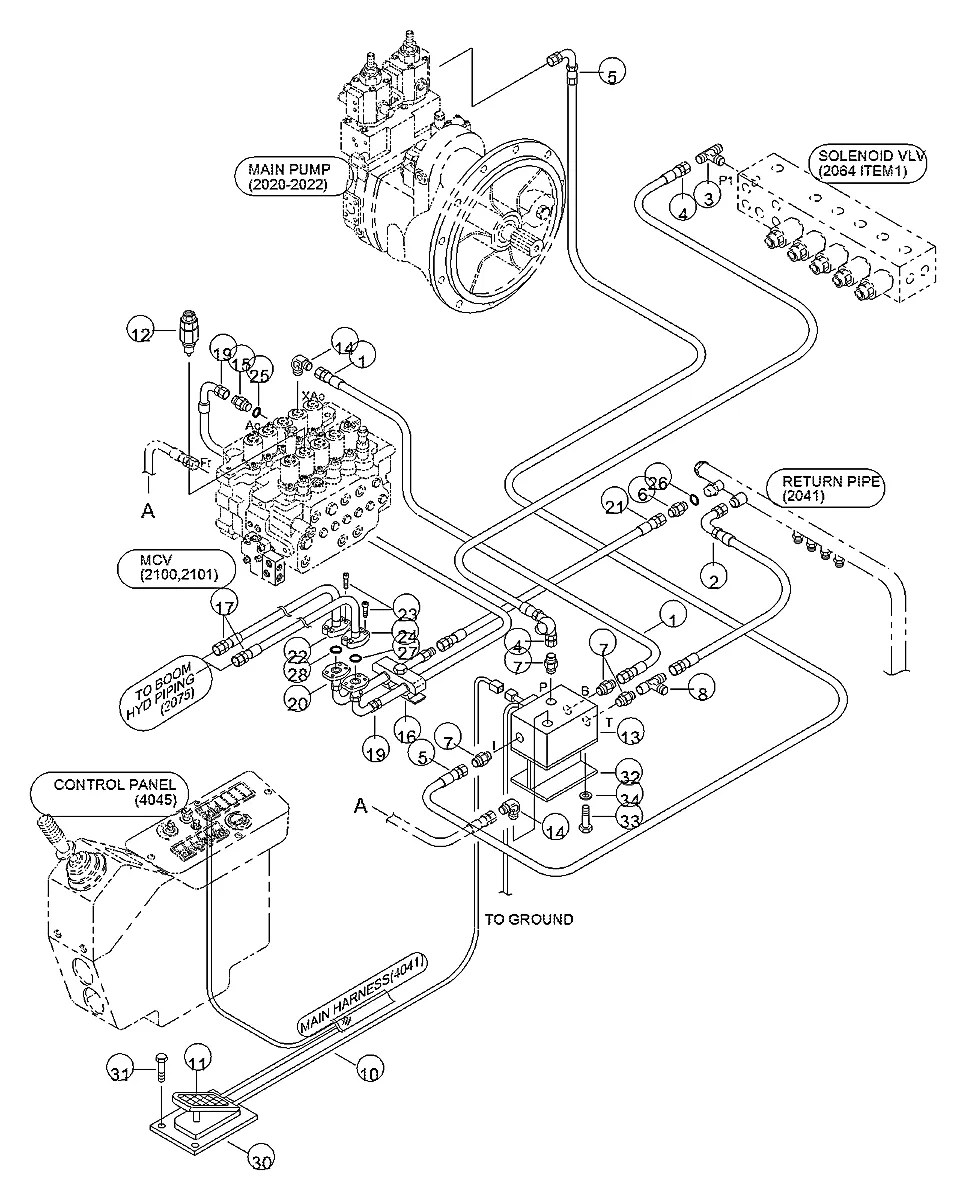 004005-06106 Escavadeira de rodas Hyundai R170W-3