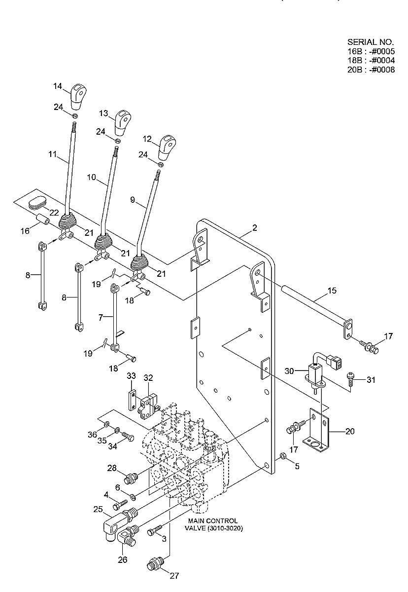 31FY-40560 Empilhadeira Hyundai 16B-7 