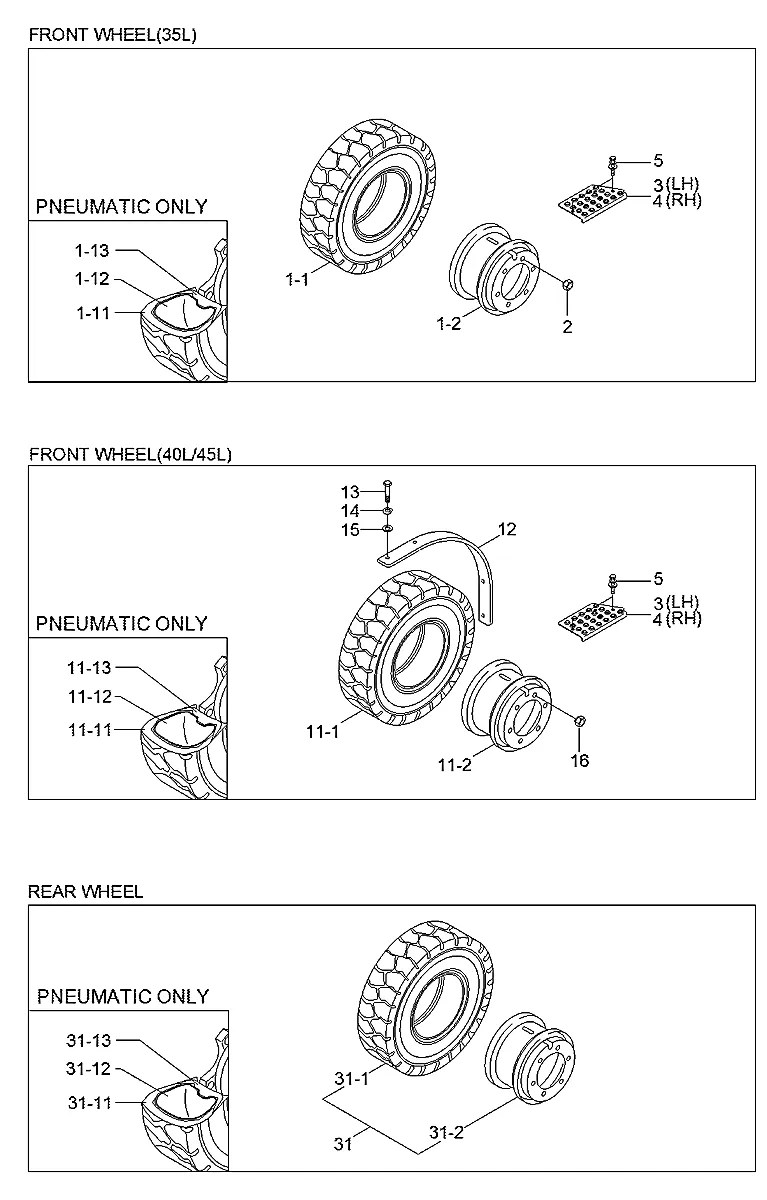 900794302 Empilhadeira Hyundai 35-40-45L-7