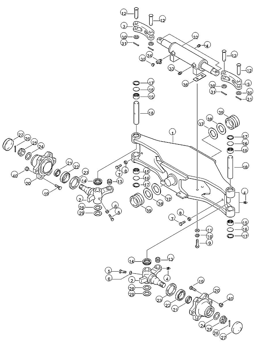 81F7-51060 Empilhadeira Hyundai DX30