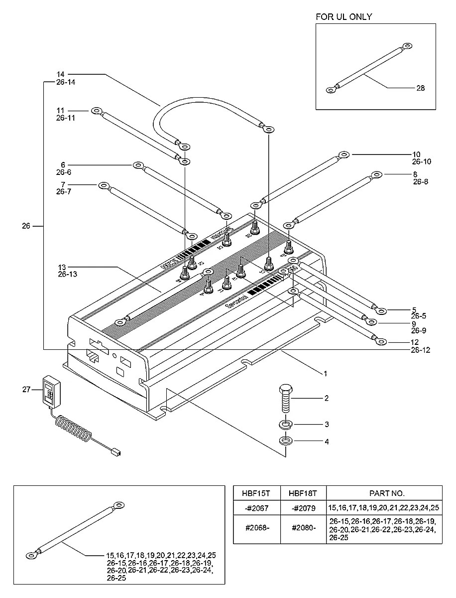 B51810001 Empilhadeira Hyundai HBF15-18T