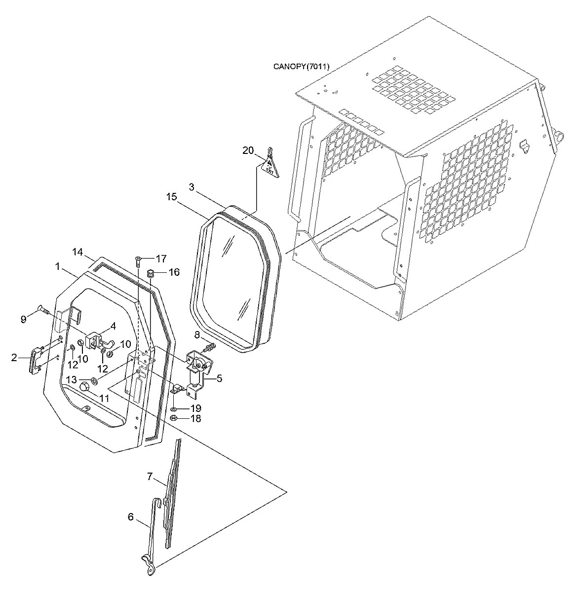 S781-124652 Mini carregadeira Hyundai HSL610