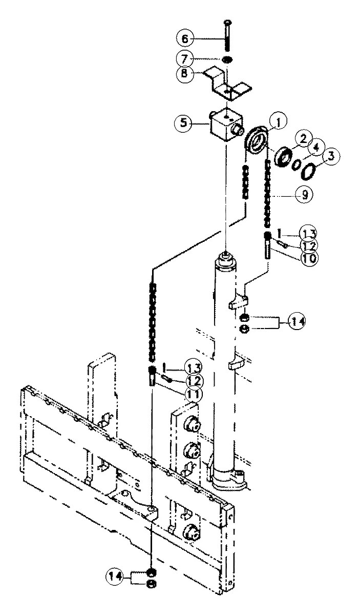 62F4-18040 Empilhadeira Hyundai DX30