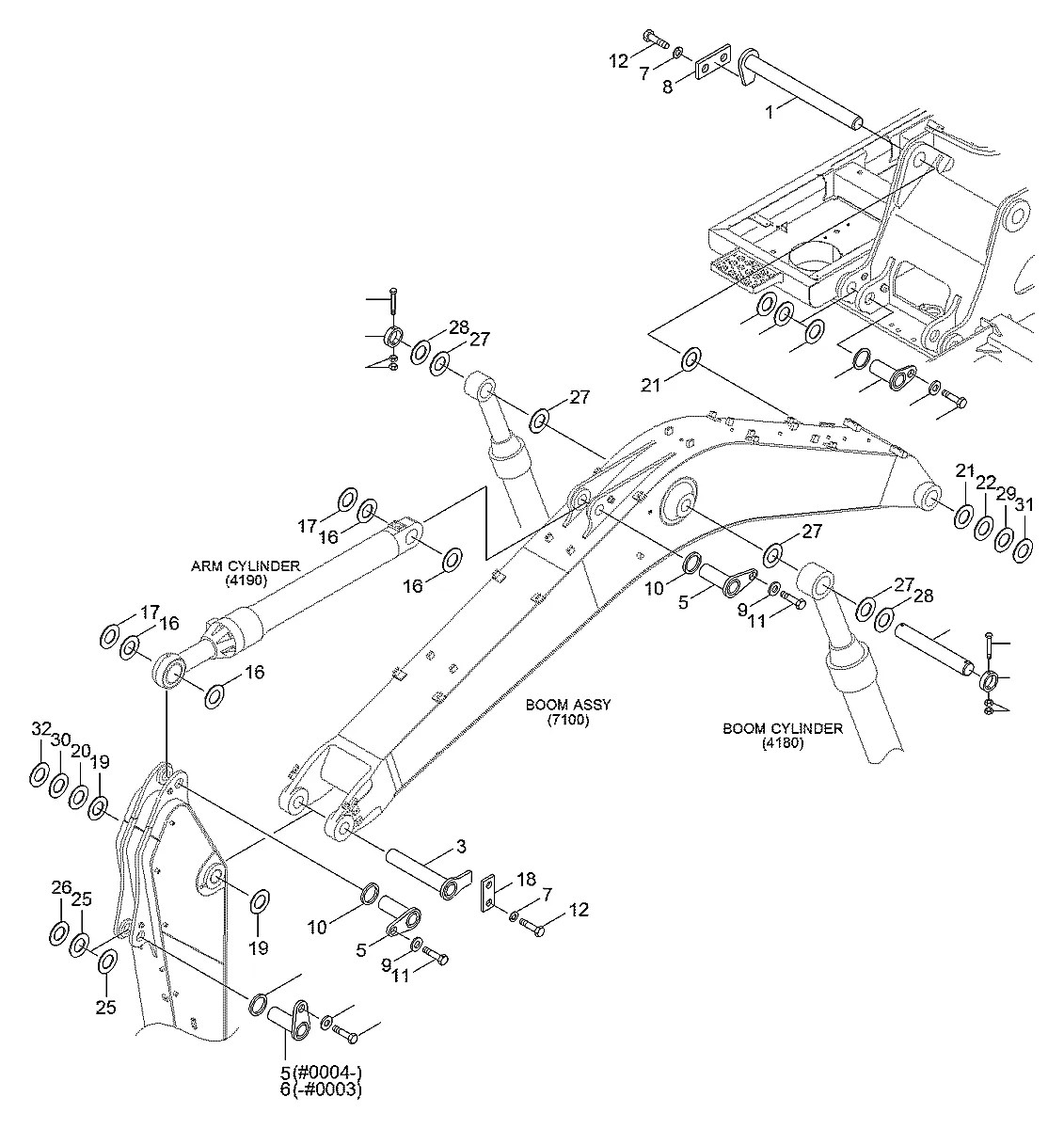 S017-20030D Escavadeira de esteiras Hyundai R300LC-9A