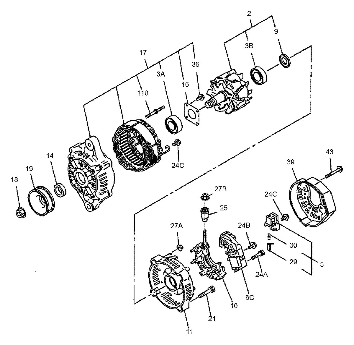 897040-4940 Empilhadeira Hyundai HDF15-III