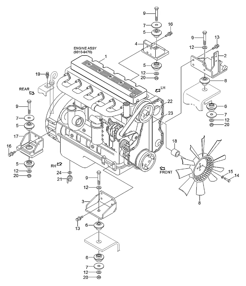3289179 Escavadeira de esteiras Hyundai R360LC-7