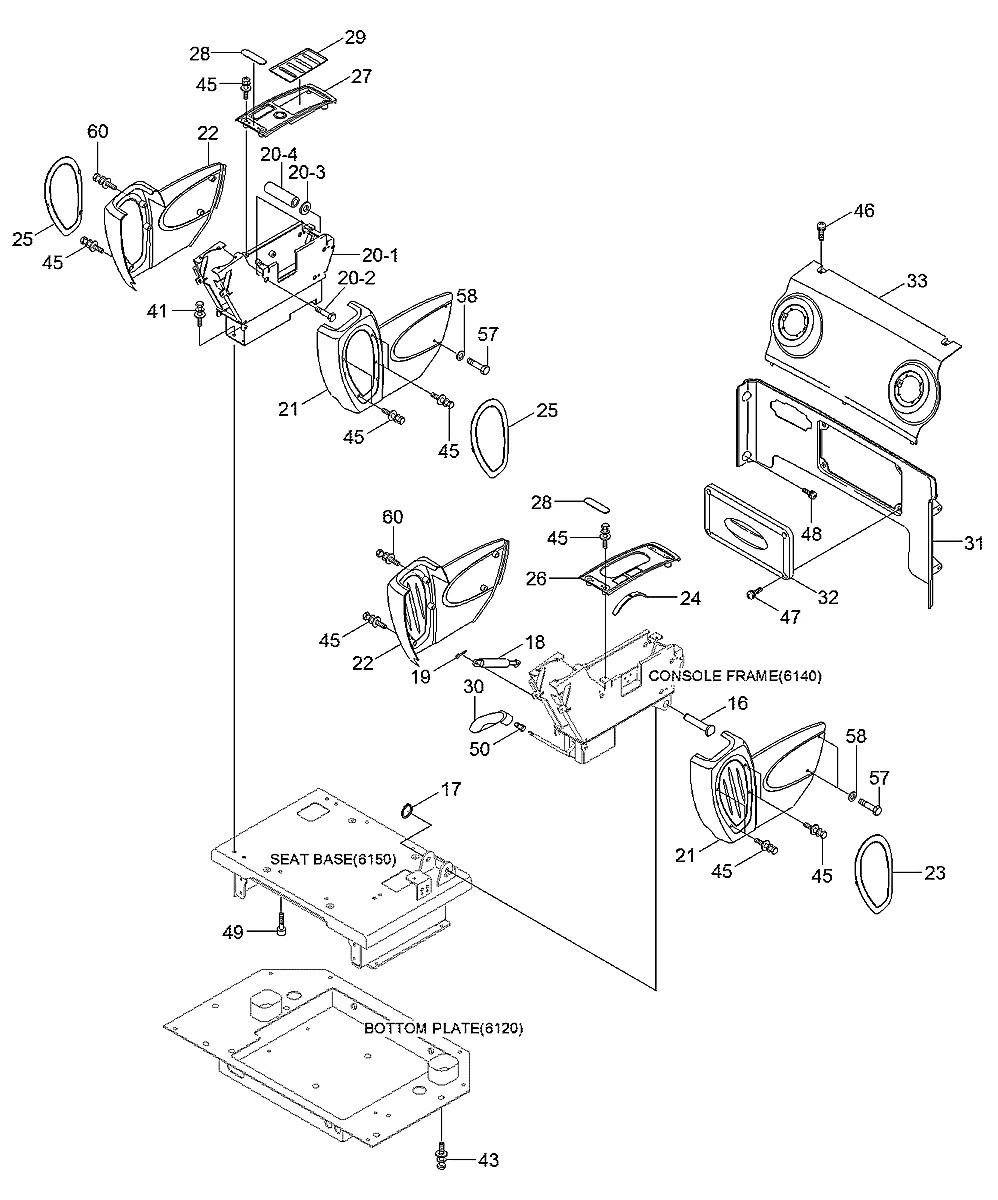 S175-050106 Escavadeira de esteiras Hyundai R55-7A