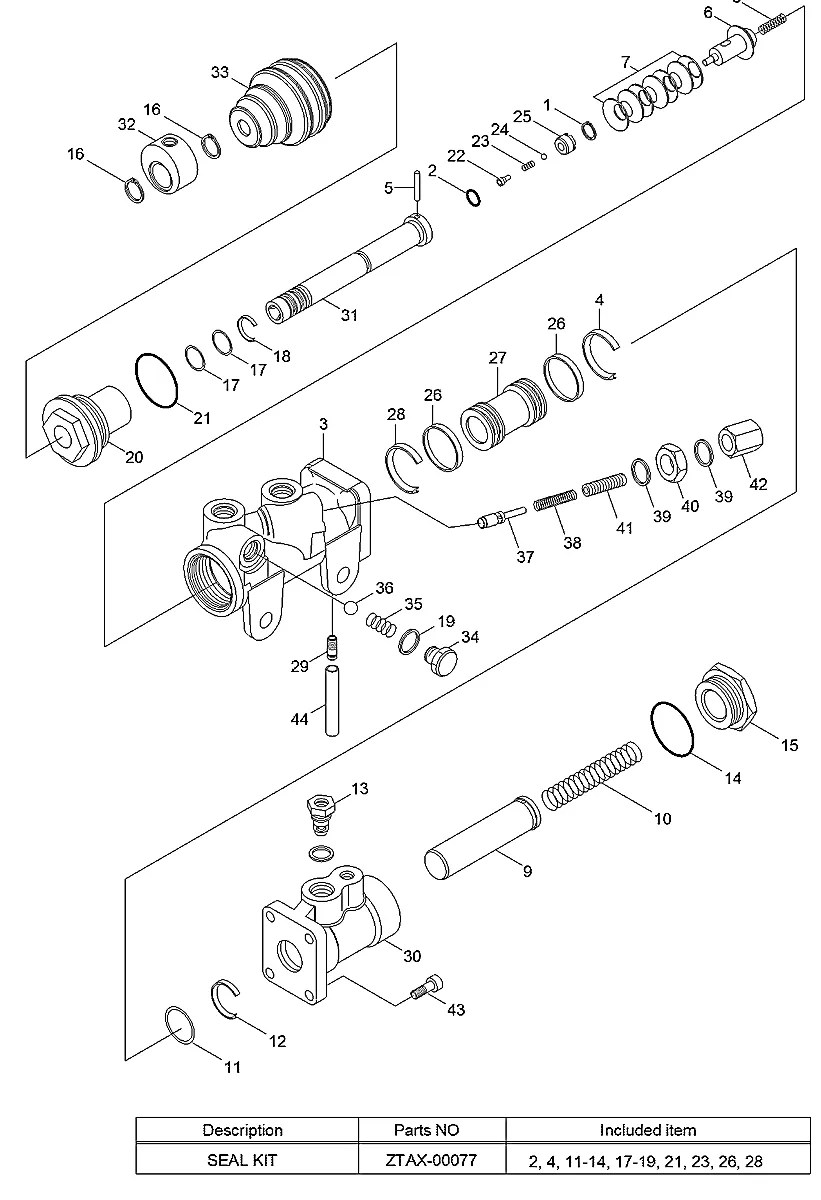 ZTAX-00063 Empilhadeira Hyundai HDF70-7S