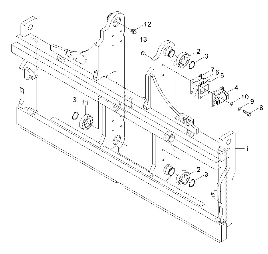 61FT-41010 Empilhadeira Hyundai 120D-7