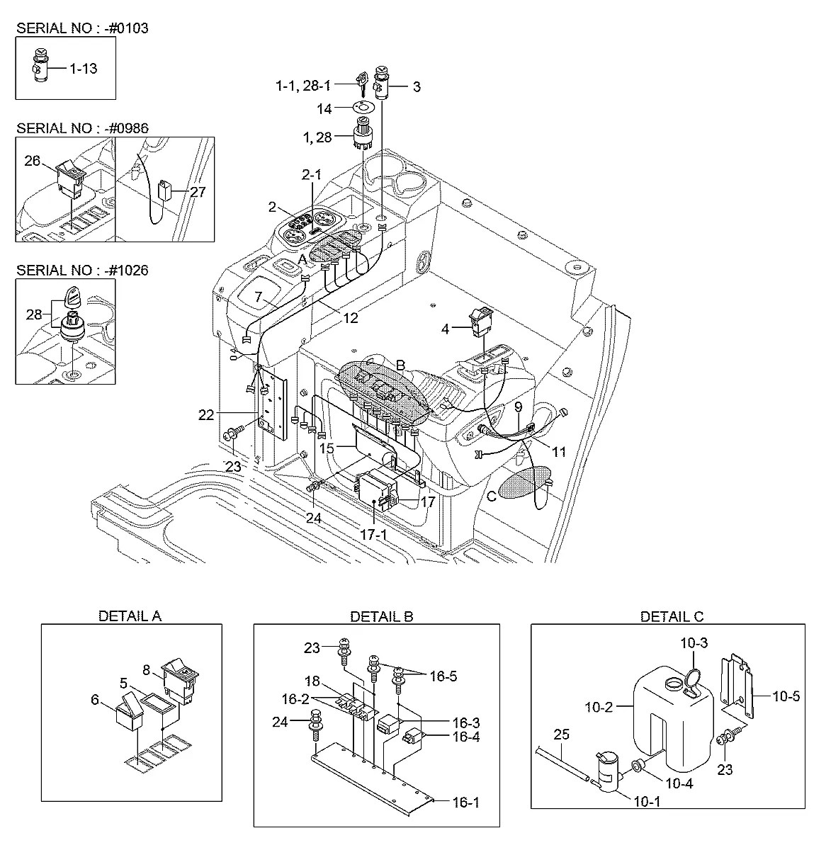 21MH-00900 Escavadeira de esteiras Hyundai R35Z-9