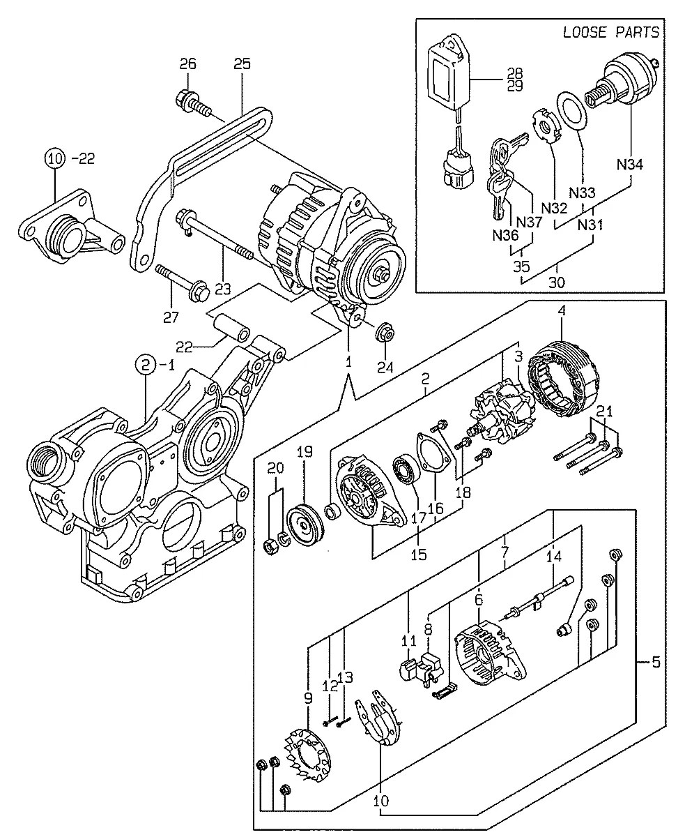119820-77340 Mini carregadeira Hyundai HSL610