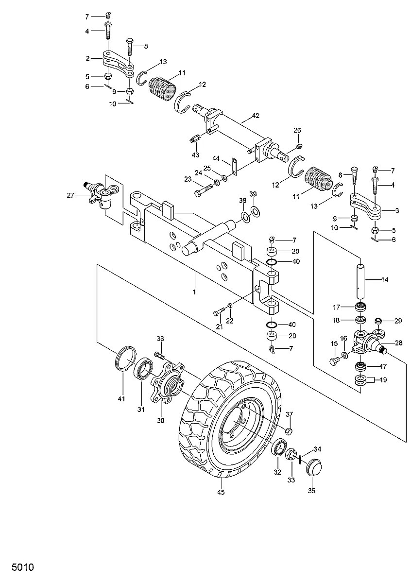 261106370 Empilhadeira Hyundai HDF70A