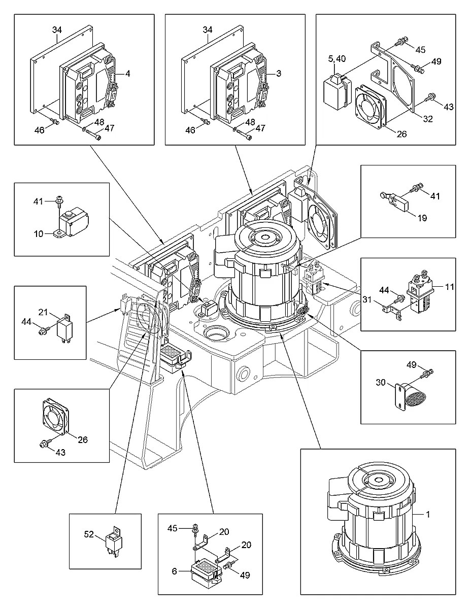 21HT-92090 Empilhadeira Hyundai 15BTR-9
