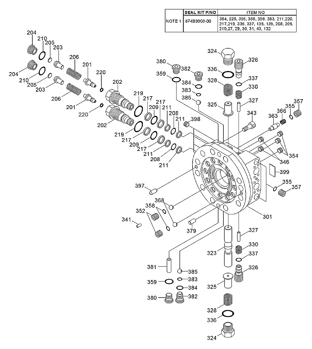 671B3005-00 Escavadeira de esteiras Hyundai R250LC-3