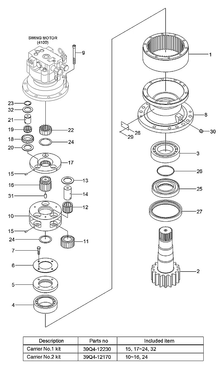 S751-030004 Escavadeira de esteiras Hyundai R125LCR-9A
