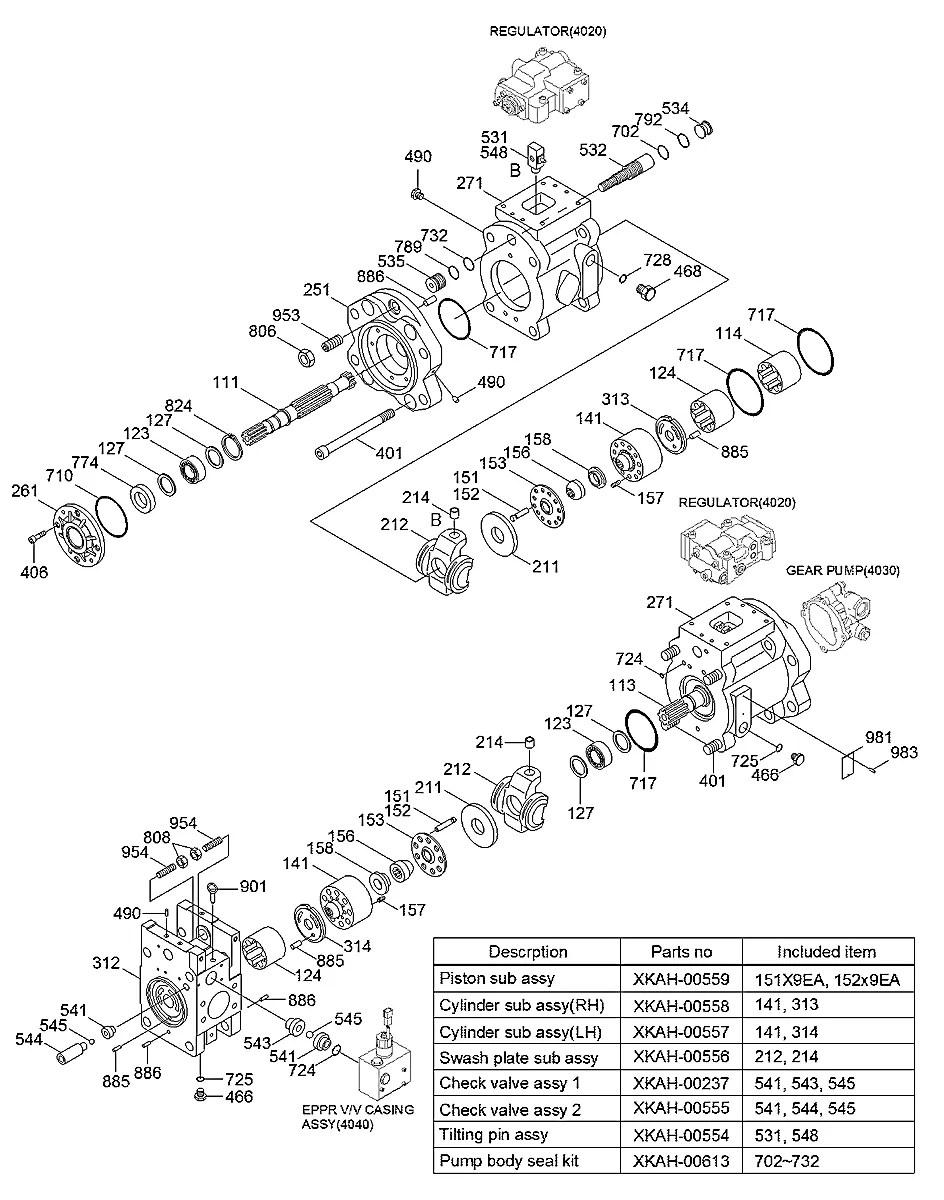 XKAH-00558 Escavadeira de esteiras Hyundai RC215C-7H