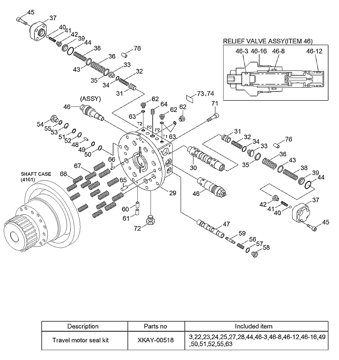 31N6-40050 Escavadeira de esteiras Hyundai RC215C-7H