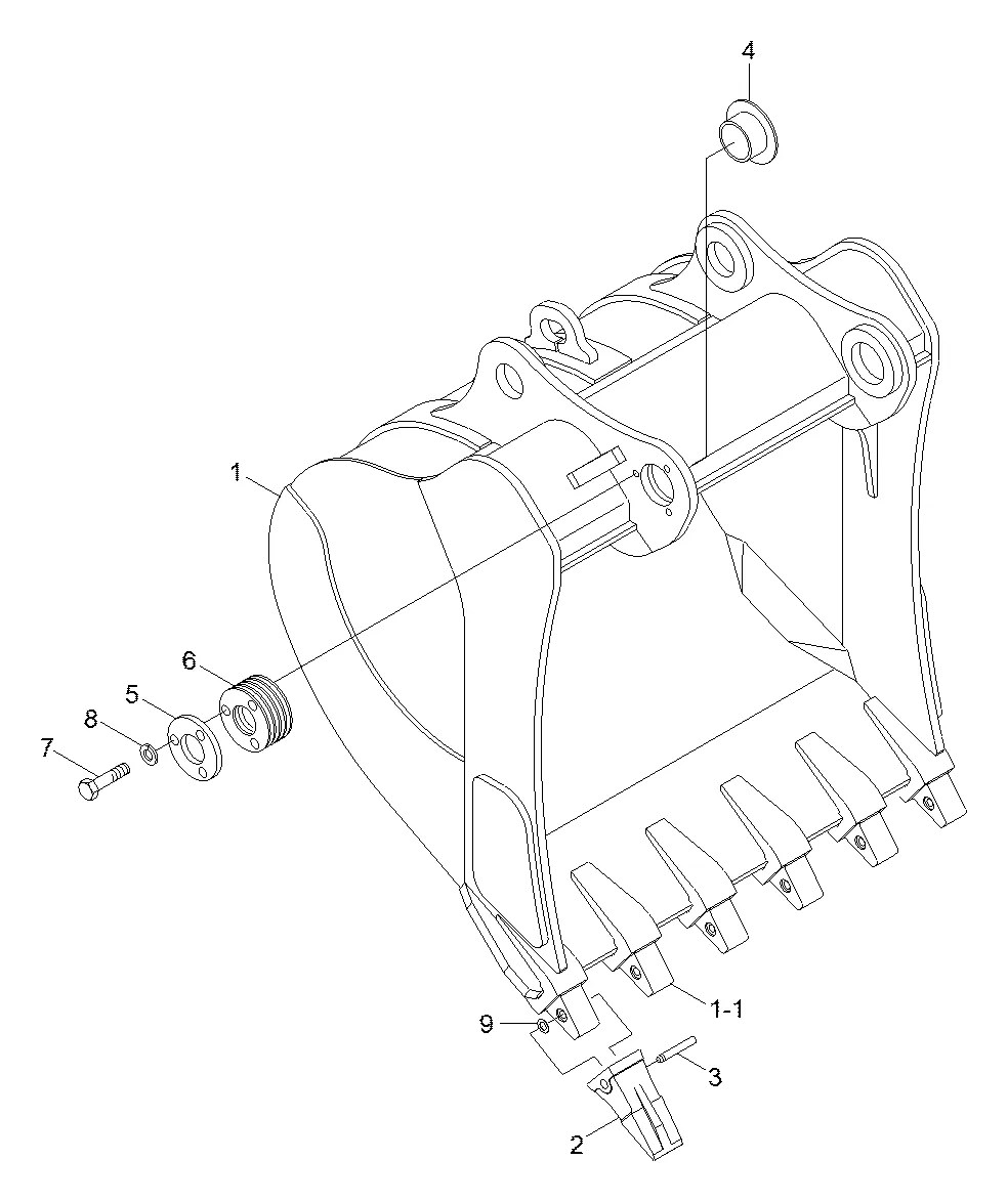 62Q8-33002 Escavadeira de esteiras Hyundai RB260LC-9S