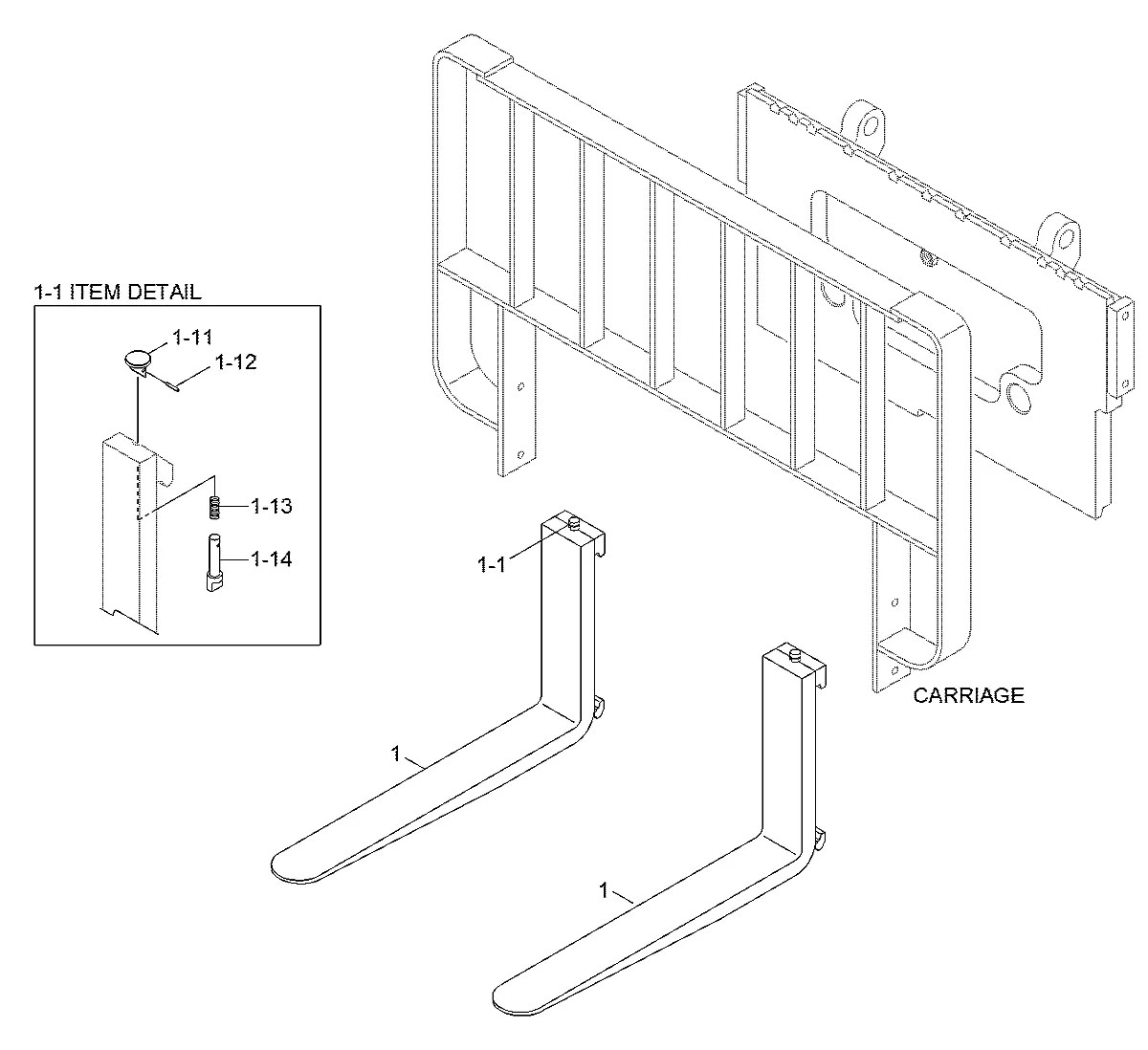 K2PIN-M Empilhadeira Hyundai 15BR-9E