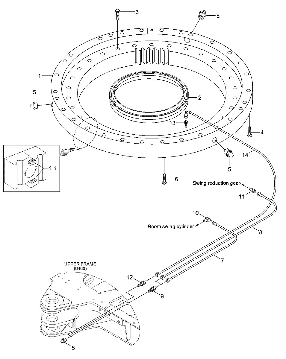 P860-042034 Escavadeira de esteiras Hyundai R80CR-9