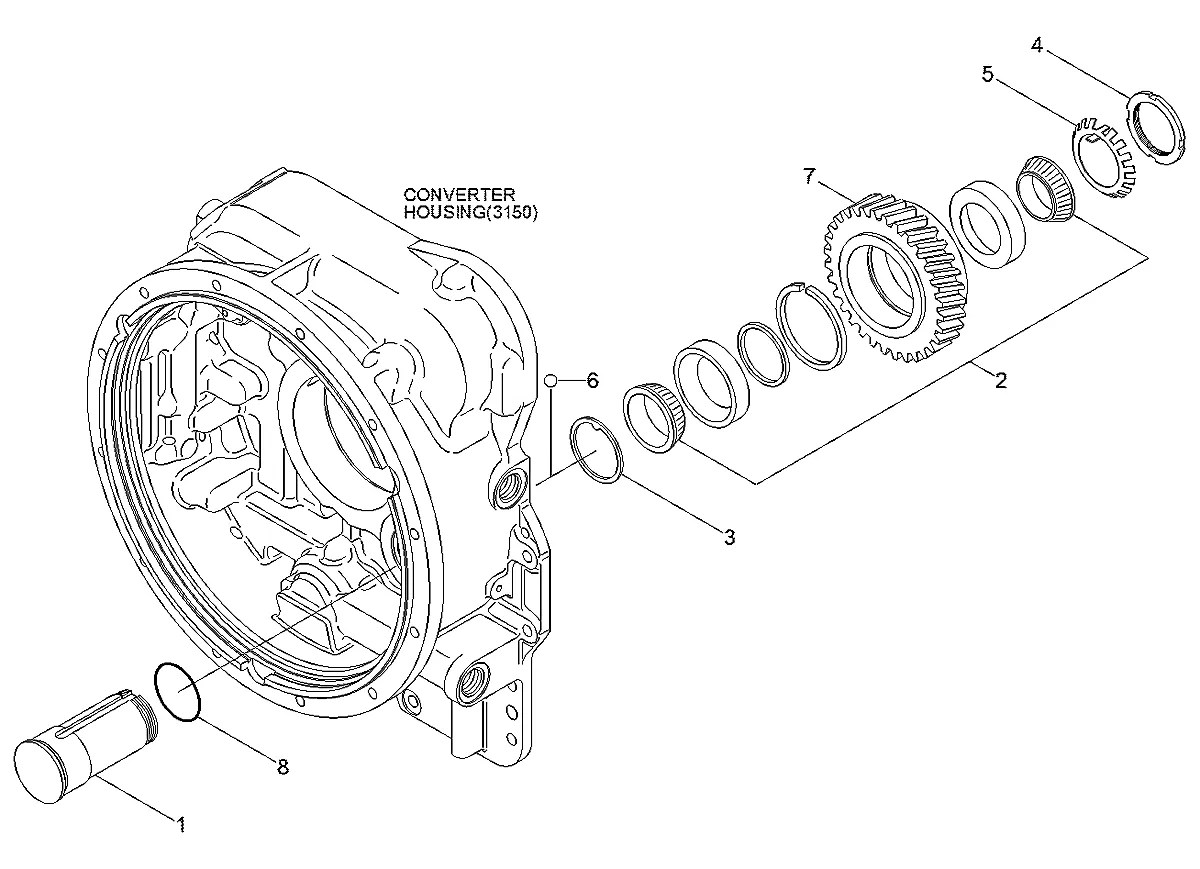 4205134 Trator de esteira Hyundai H80-LGP
