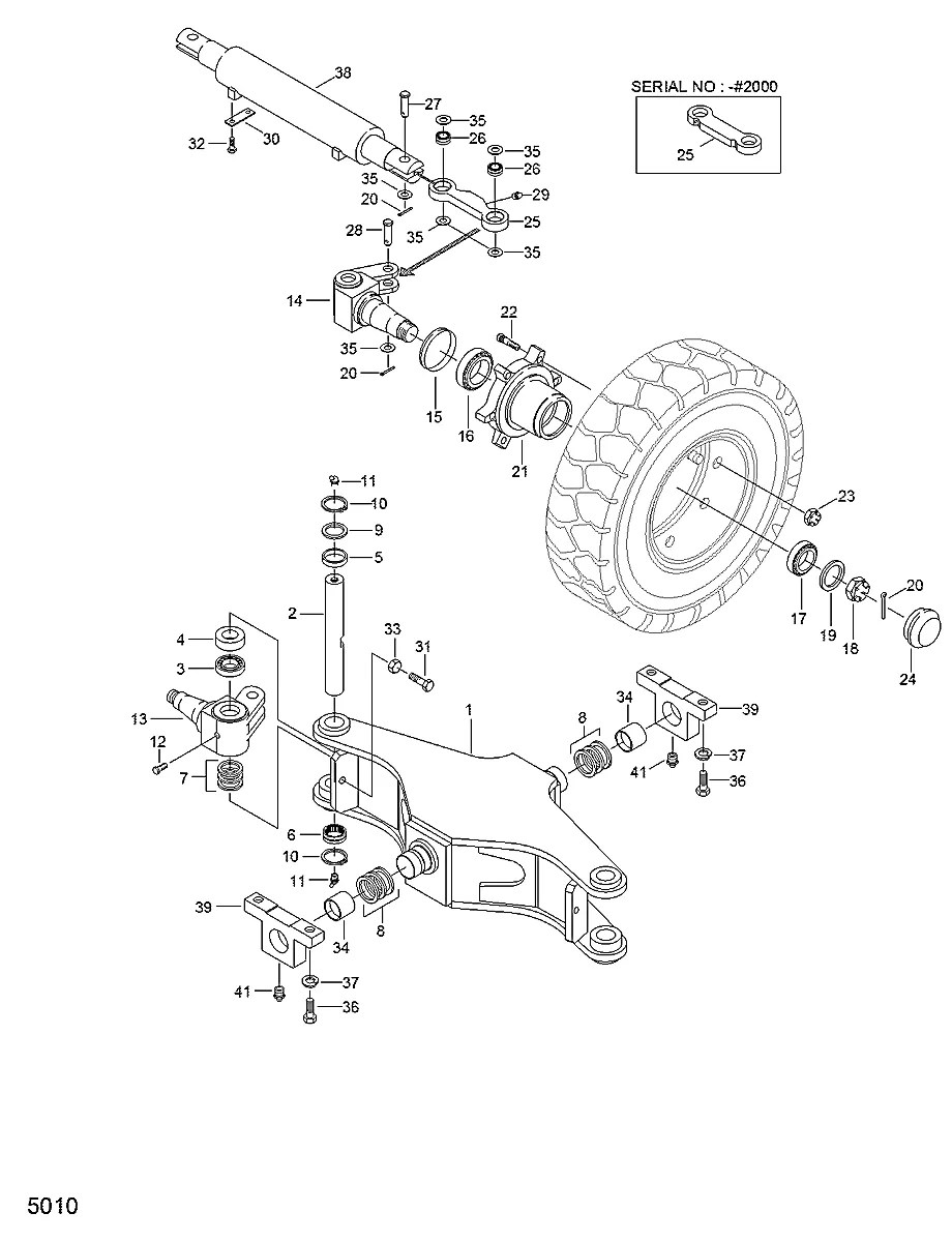 F630500240 Empilhadeira Hyundai HDF15